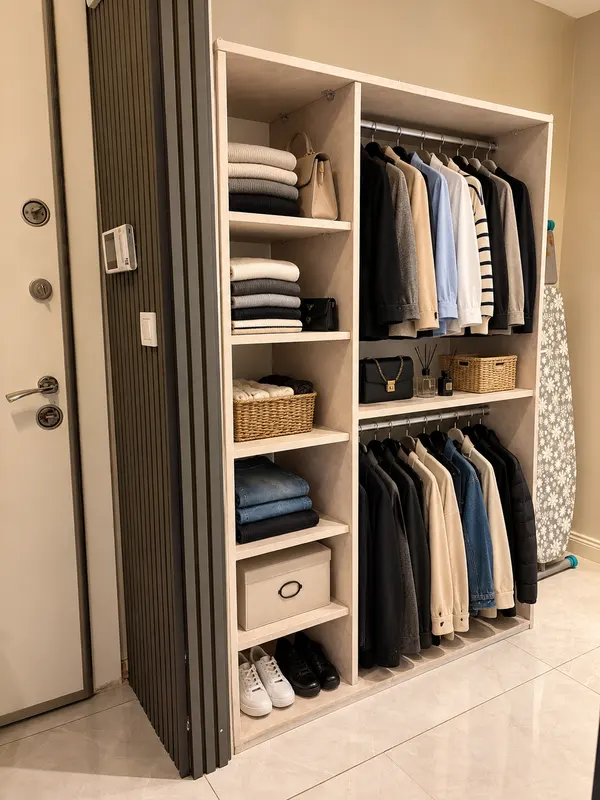 Şehir Residence — Gardırop ve depolama