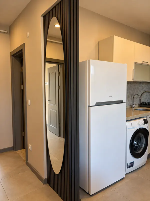 Çatı Residence — Buzdolabı ve çamaşır makinesi