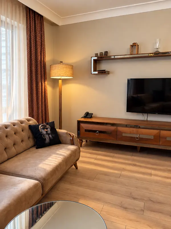 Klasik Residence — TV ve salon detayı