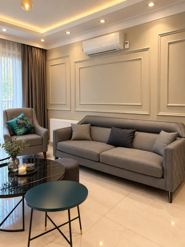 Botanik Residence — Salon ve oturma grubu