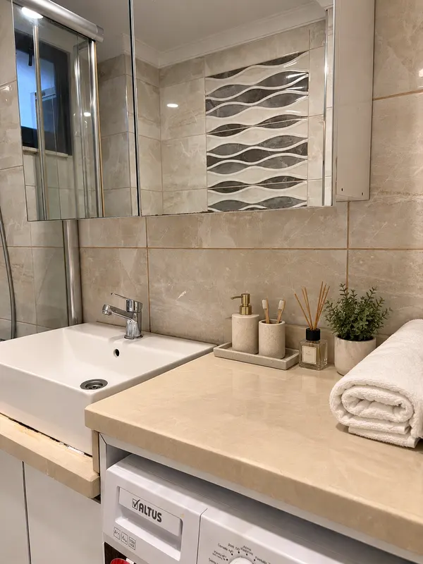 Mürdüm Residence — Banyo lavabosu